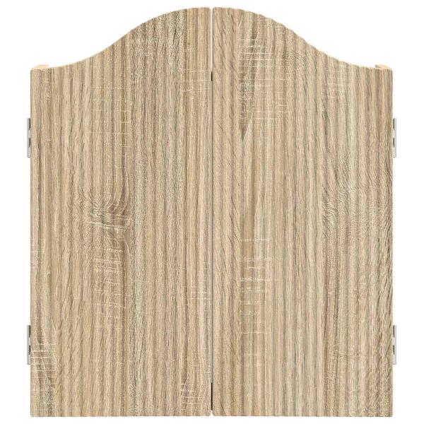 Dartboard Schrank Sonoma-Eiche 56 x 12 x 63 cm Holzwerkstoff