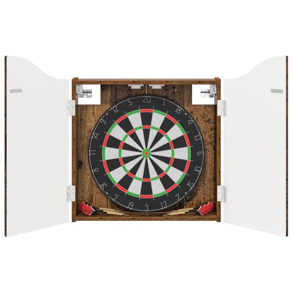 Dartboard Schrank Altholz 56 x 12 x 63 cm Holzwerkstoff