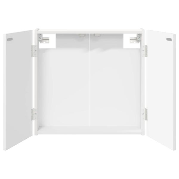 Dartboard Schrank Wei? 56 x 12 x 53,5 cm Holzwerkstoff