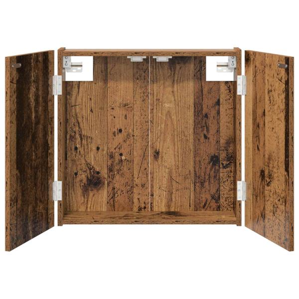 Dartboard Schrank Altholz 56 x 12 x 53,5 cm Holzwerkstoff