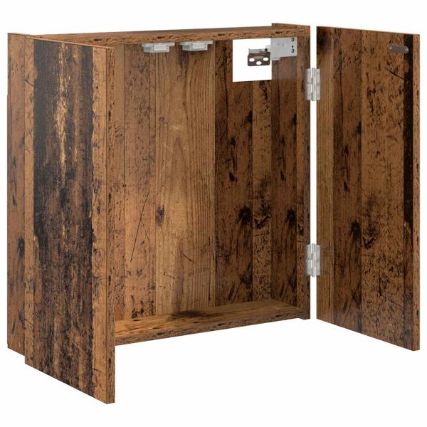 Dartboard Schrank Altholz 56 x 12 x 53,5 cm Holzwerkstoff