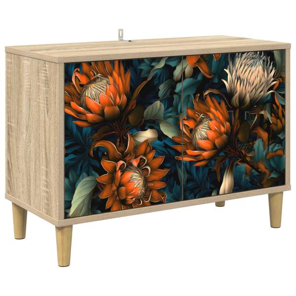TV-Schrank LOCHEM 69 x 33 x 50 cm Sonoma Holzwerkstoff