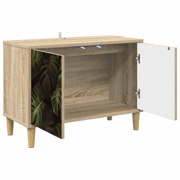 TV-Schrank ELBURG 69 x 33 x 50 cm Sonoma Holzwerkstoff
