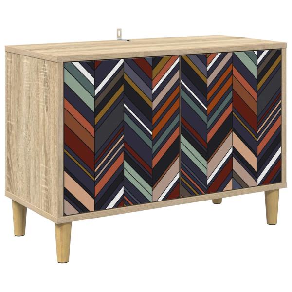 TV-Schrank OMMEN 69 x 33 x 50 cm Sonoma Holzwerkstoff