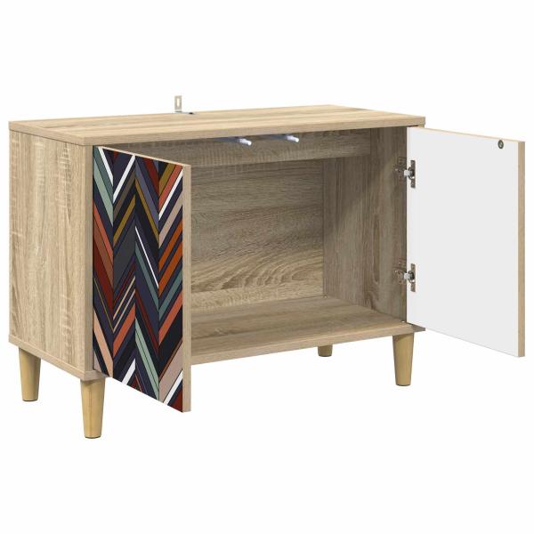 TV-Schrank OMMEN 69 x 33 x 50 cm Sonoma Holzwerkstoff