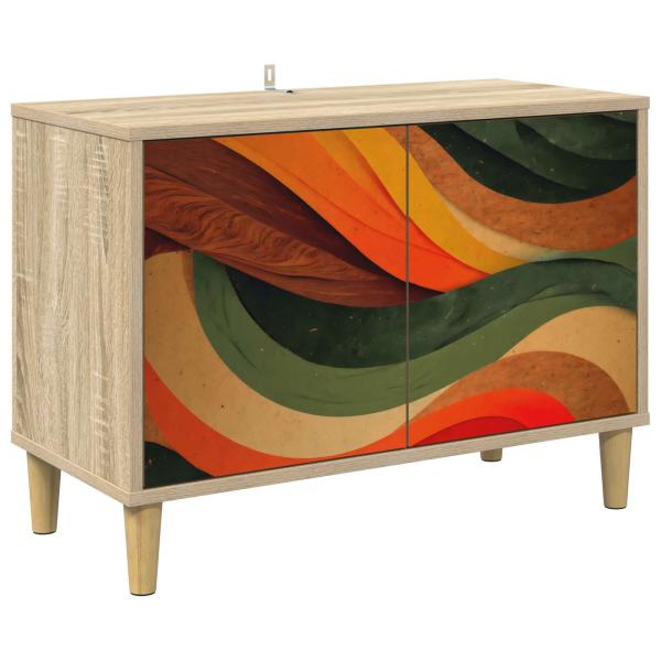 TV-Schrank BONN 69 x 33 x 50 cm Sonoma Holzwerkstoff