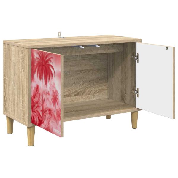 TV-Schrank AACHEN 69 x 33 x 50 cm Sonoma Holzwerkstoff
