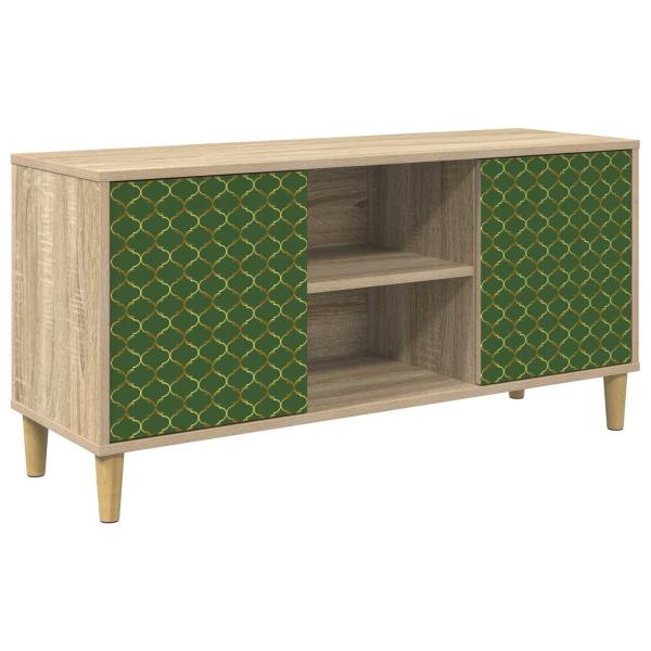 TV-Schrank GELEEN 102 x 33 x 50 cm Sonoma Holzwerkstoff