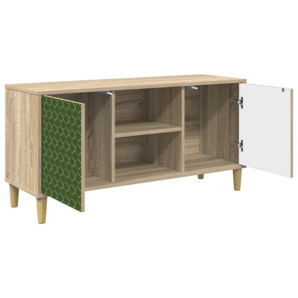 TV-Schrank GELEEN 102 x 33 x 50 cm Sonoma Holzwerkstoff
