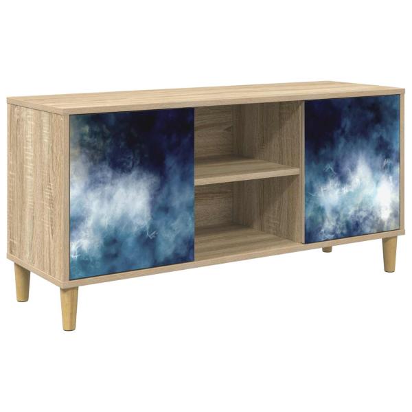 TV-Schrank RAALTE 102 x 33 x 50 cm Sonoma Holzwerkstoff
