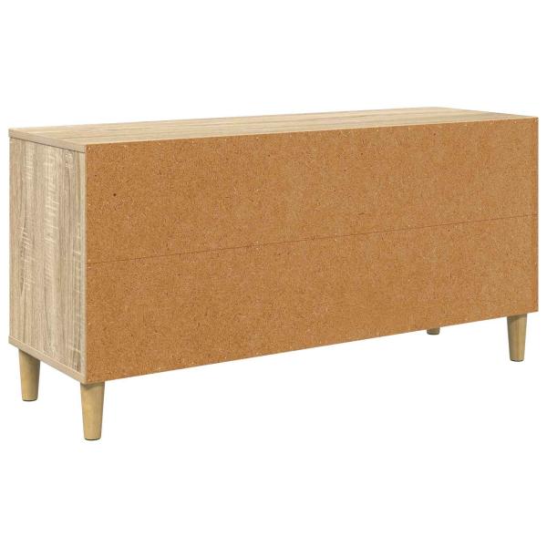 TV-Schrank WIJHE 102 x 33 x 50 cm Sonoma Holzwerkstoff