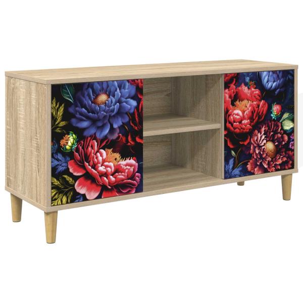 TV-Schrank KIEL 102 x 33 x 50 cm Sonoma Holzwerkstoff