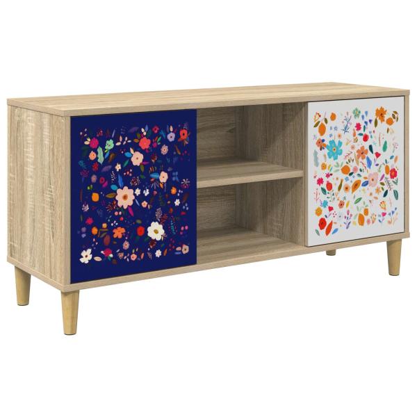 TV-Schrank MAINZ 102 x 33 x 50 cm Sonoma Holzwerkstoff