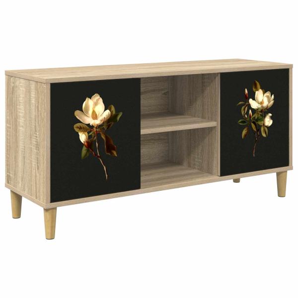 TV-Schrank BREMEN 102 x 33 x 50 cm Sonoma Holzwerkstoff