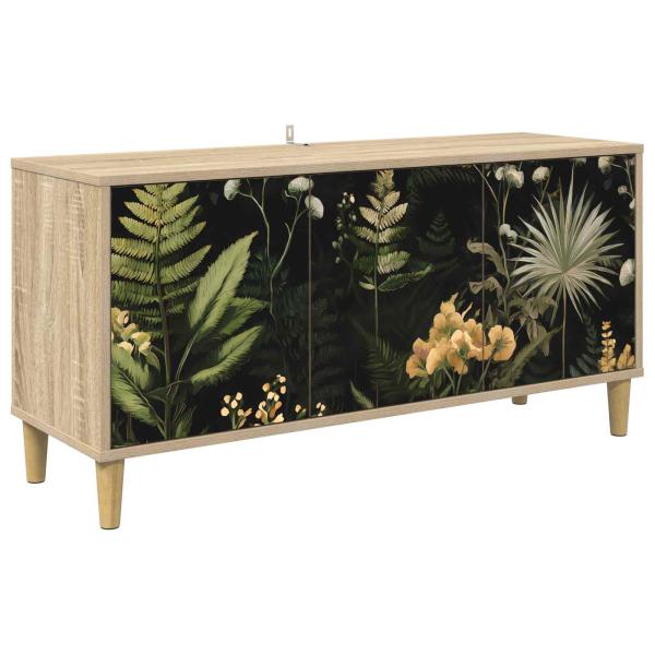 TV-Schrank RHENEN 102 x 33 x 50 cm Sonoma Holzwerkstoff