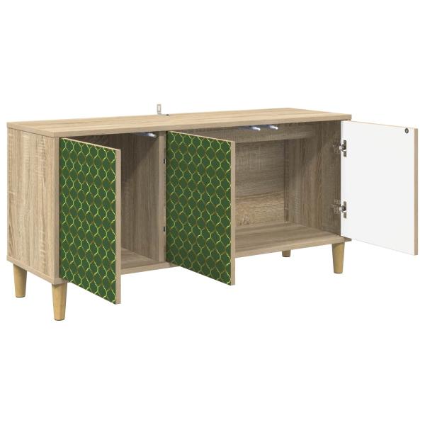 TV-Schrank GELEEN 102 x 33 x 50 cm Sonoma Holzwerkstoff