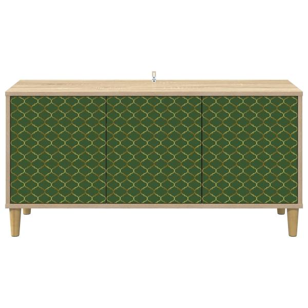 TV-Schrank GELEEN 102 x 33 x 50 cm Sonoma Holzwerkstoff