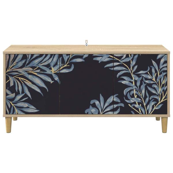 TV-Schrank DOKKUM 102 x 33 x 50 cm Sonoma Holzwerkstoff