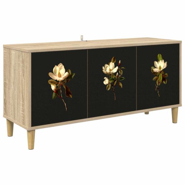 TV-Schrank BREMEN 102 x 33 x 50 cm Sonoma Holzwerkstoff