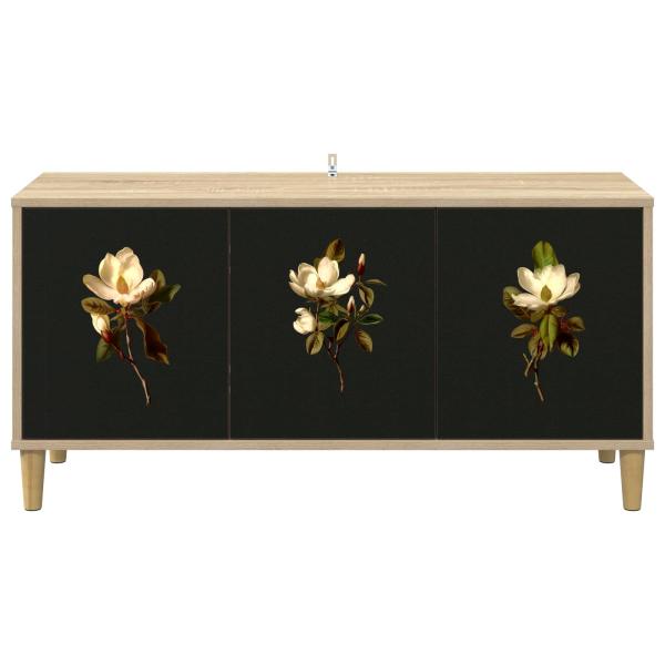 TV-Schrank BREMEN 102 x 33 x 50 cm Sonoma Holzwerkstoff