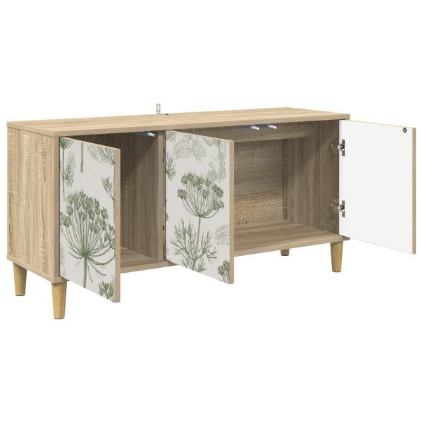 TV-Schrank GOTHA 102 x 33 x 50 cm Sonoma Holzwerkstoff