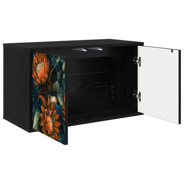 Wandmontierter TV-Schrank LOCHEM 69 x 33 x 40 cm Holzwerkstoff