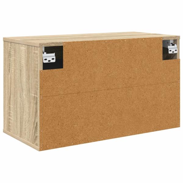 Wandmontierter TV-Schrank RAALTE 69 x 33 x 40 cm Sonoma-Eiche