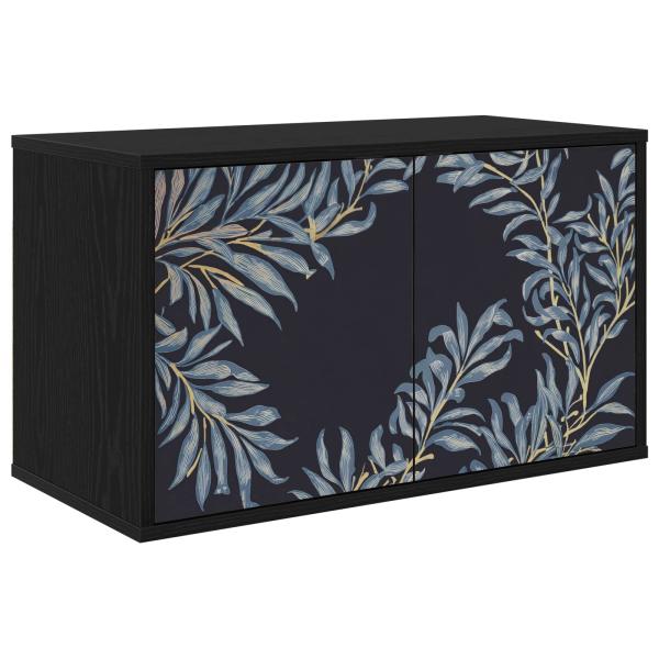 Wandmontierter TV-Schrank DOKKUM 69 x 33 x 40 cm Holzwerkstoff