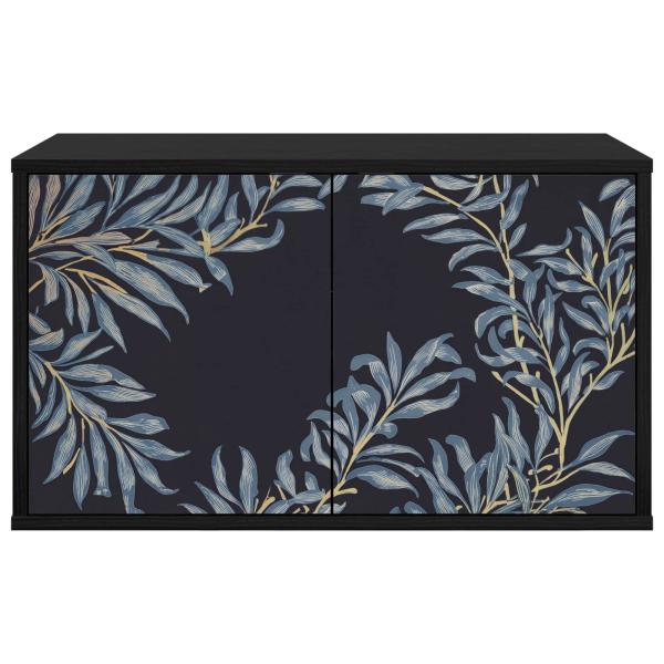 Wandmontierter TV-Schrank DOKKUM 69 x 33 x 40 cm Holzwerkstoff