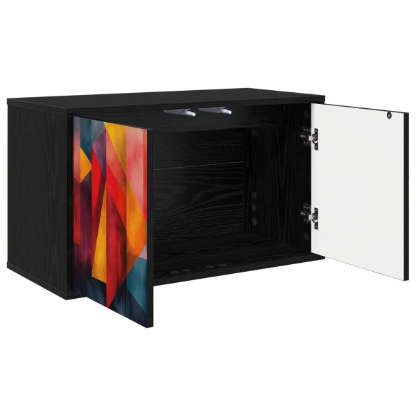 Wandmontierter TV-Schrank HEESCH 69 x 33 x 40 cm Holzwerkstoff