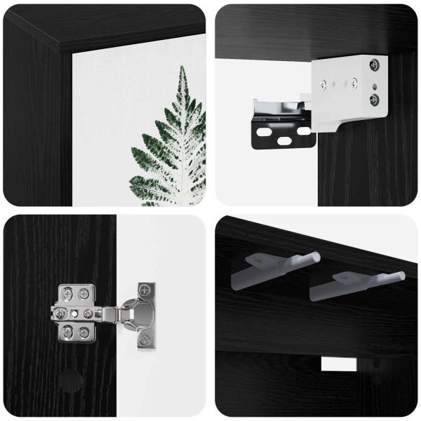 Wandmontierter TV-Schrank HANAU 69 x 33 x 40 cm Holzwerkstoff