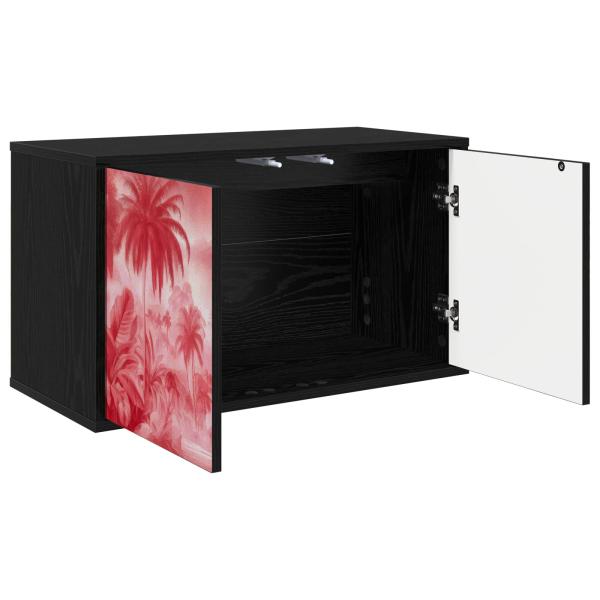 Wandmontierter TV-Schrank AACHEN 69 x 33 x 40 cm Holzwerkstoff