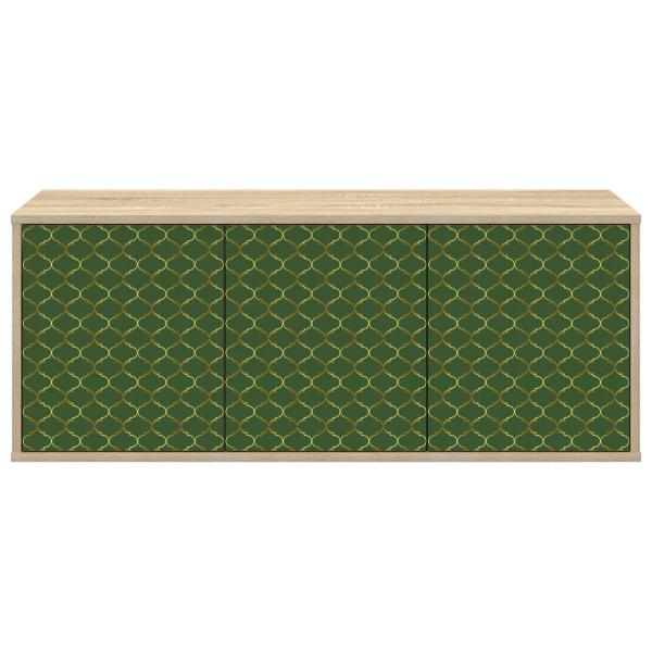 Wandmontierter TV-Schrank GELEEN 102 x 33 x 40 cm Sonoma-Eiche