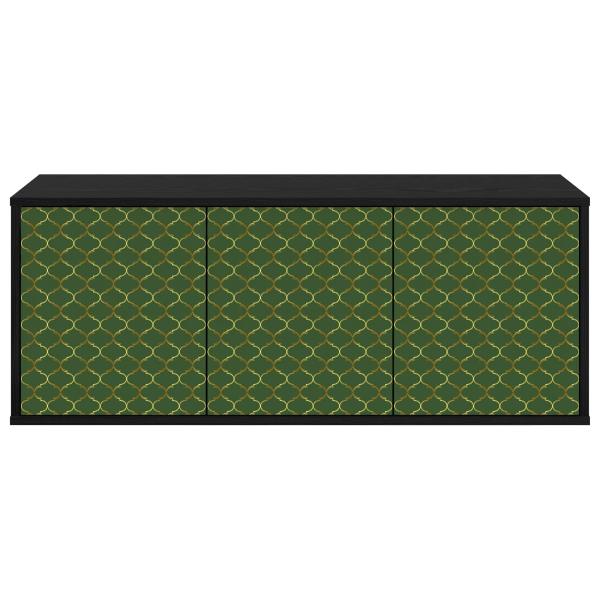 Wandmontierter TV-Schrank GELEEN 102 x 33 x 40 cm Holzwerkstoff