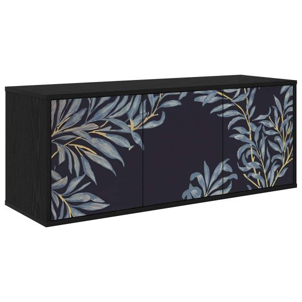 Wandmontierter TV-Schrank DOKKUM 102 x 33 x 40 cm Holzwerkstoff