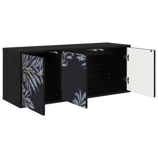 Wandmontierter TV-Schrank DOKKUM 102 x 33 x 40 cm Holzwerkstoff