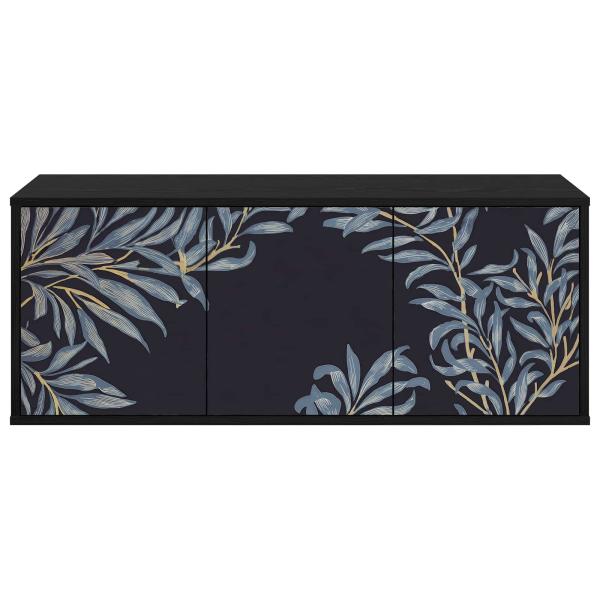 Wandmontierter TV-Schrank DOKKUM 102 x 33 x 40 cm Holzwerkstoff