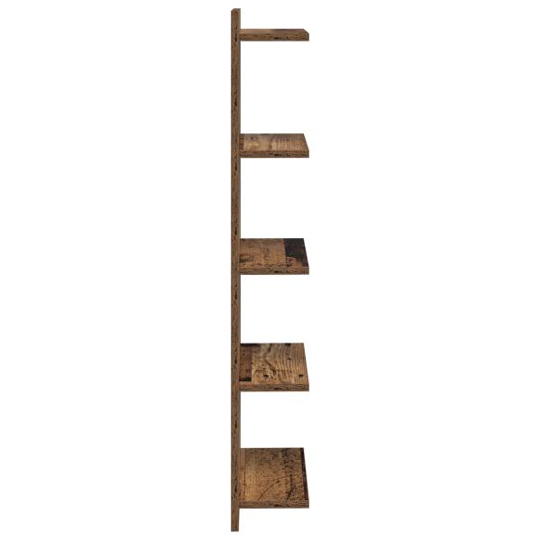 Wandregal Altholz 30 x 15 x 100 cm Holzwerkstoff