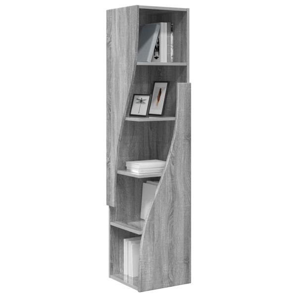 Eckschrank 32x32x140cm Holzwerkstoff Sonoma-Grau