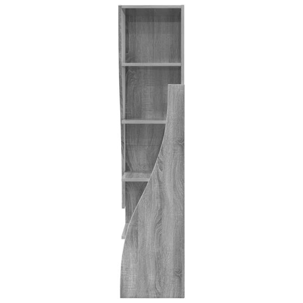 Eckschrank 32x32x140cm Holzwerkstoff Sonoma-Grau