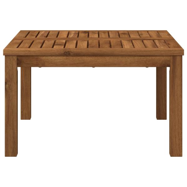 Couchtisch Natur 60 x 60,5 x 36 cm Massivholz Akazie