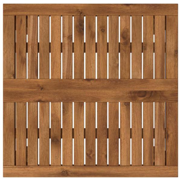 Couchtisch Natur 60 x 60,5 x 36 cm Massivholz Akazie