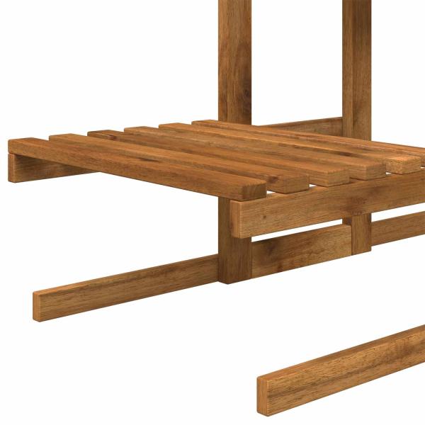 Pflanzenständer Natur 82 x 36 x 60 cm Massivholz Akazie