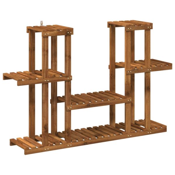 Pflanzenständer Natur 123 x 25 x 78,5 cm Massivholz Akazie