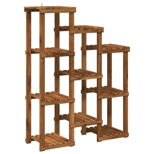 Pflanzenständer Natur 85 x 30 x 114,5 cm Massivholz Akazie