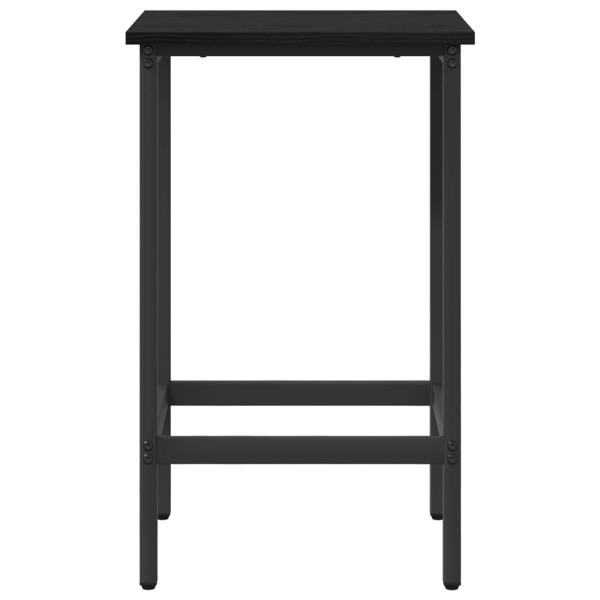 Barhocker Schwarze Eiche 40 x 32 x 74 cm Holzwerkstoff