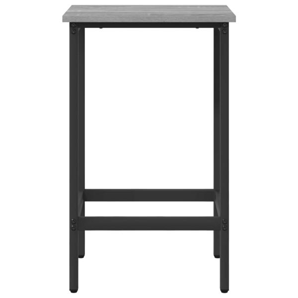 Barhocker Grau Sonoma 40 x 32 x 74 cm Holzwerkstoff