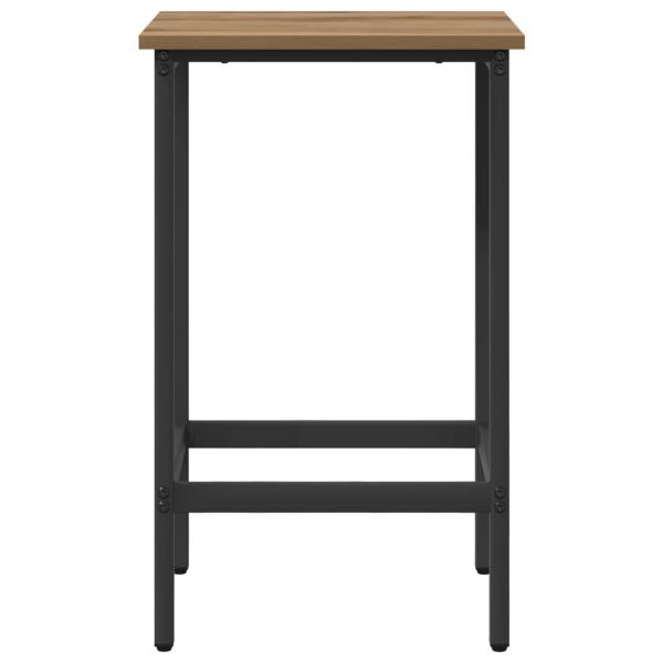 Barhocker 2 Stk. Artisan-Eiche 40 x 32 x 64 cm Holzwerkstoff