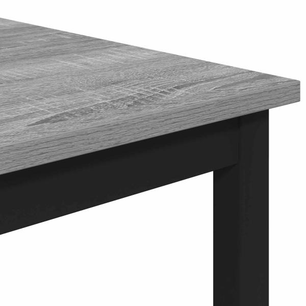 Barhocker 2 Stk. Sonoma-Grau 40 x 32 x 64 cm Holzwerkstoff
