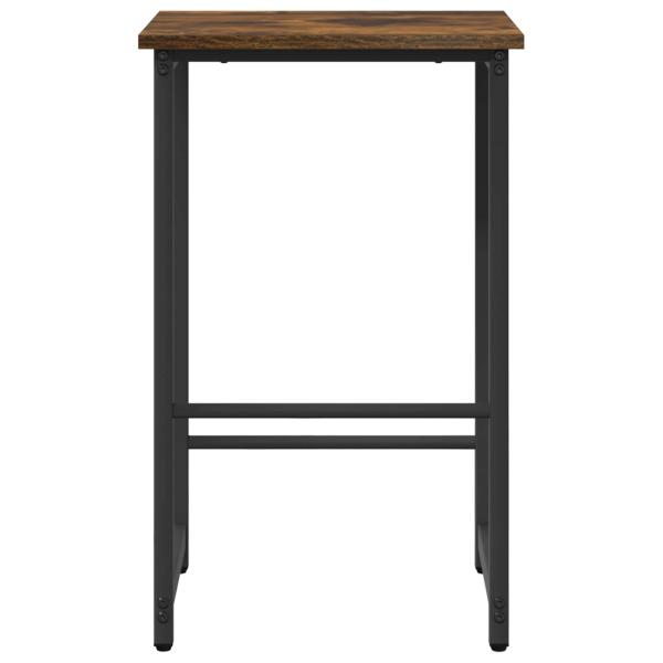 Barhocker 2 Stk. Raucheiche 40 x 32 x 74 cm Holzwerkstoff